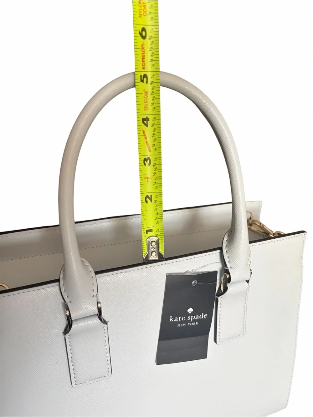 NWT Kate Spade Cameron Leather Saffiano Medium Satchel – Light Blue